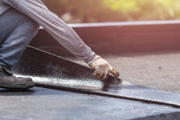 Professional Waterproofing technician working in Canton, GA